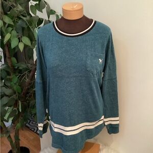 PINK Victorias Secret Woman’s size Small varsity style long sleeve sweat…